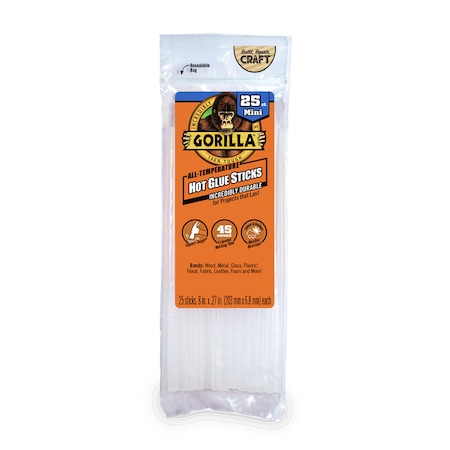 Gorilla Glue Glue Stick, clear, Can 3022502